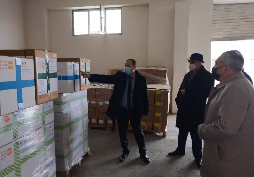ЮНФПА предоставил комплекты медпомощи Минздраву Азербайджана (Фото)