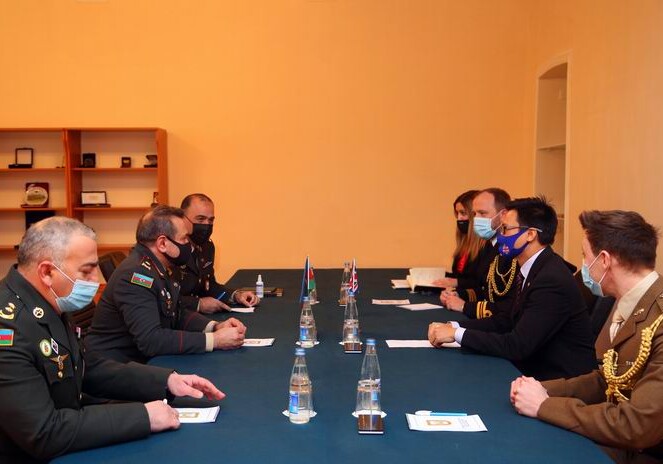 Состоялась встреча экспертов по военному образованию Азербайджана и Великобритании (Фото)
