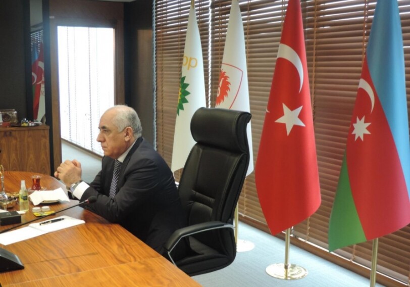 Премьер-министр Али Асадов побывал в офисе TANAP в Анкаре (Фото)