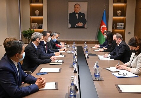 Джейхун Байрамов встретился с депутатами Национальной ассамблеи Франции (Фото)