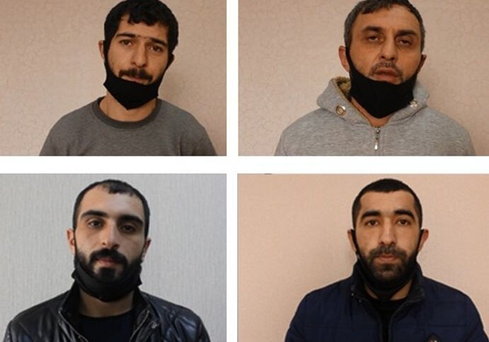 В Хачмазе задержаны члены банды, совершившие кражи и причинившие ущерб на сумму до 40 тысяч (Фото)