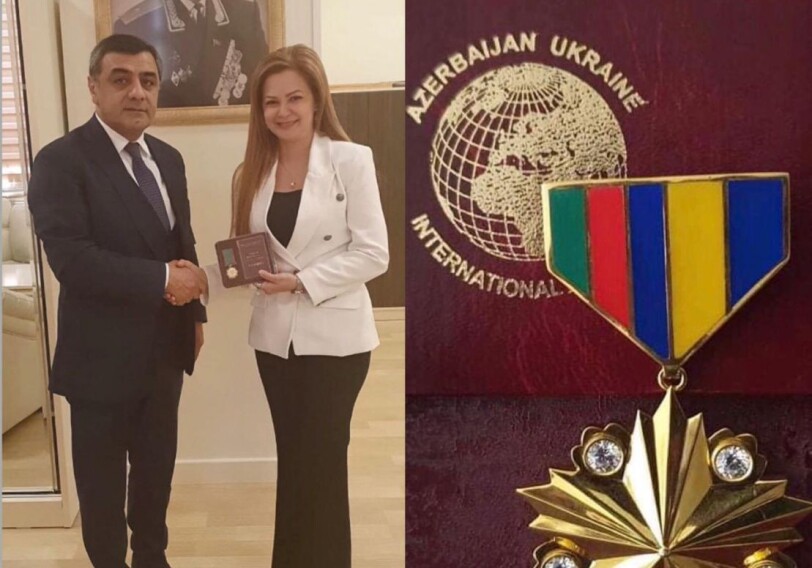 Композитор Севиндж Тофиггызы награждена золотой медалью международного альянса «Азербайджан-Украина» (Фото)
