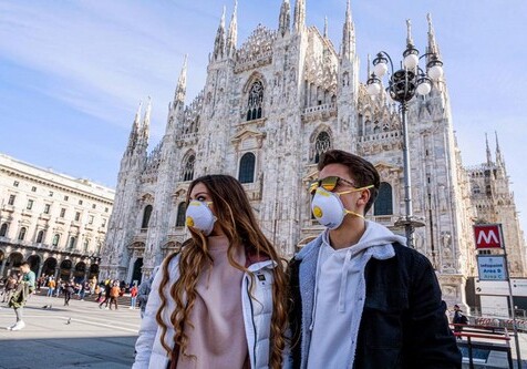 В Италии вновь ужесточили ограничения из-за коронавируса
