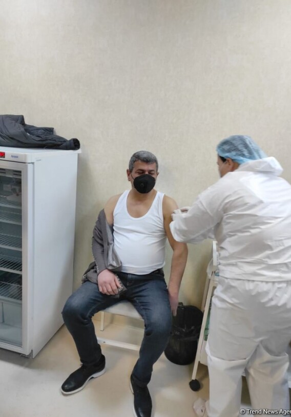 Проводится вакцинация сотрудников МЧС Азербайджана (Фото-Видео)