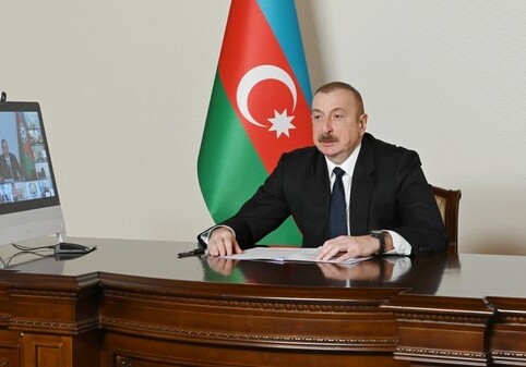 Президент Азербайджана выступил на саммите ОЭС (Фото-Видео-Обновлено)