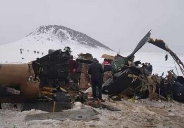 Крушение вертолета в Турции: погибли 11 военных, в том числе генерал (Обновлено)