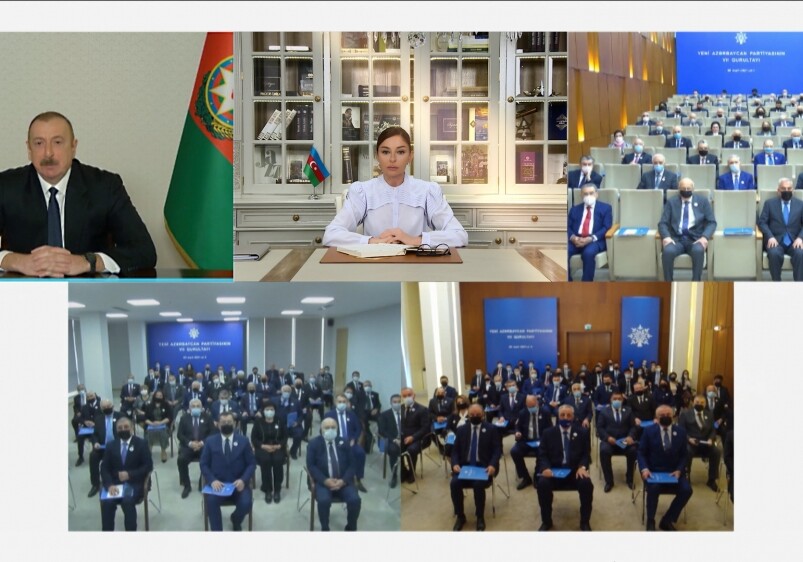 Состоялся VII съезд партии «Ени Азербайджан» (Фото-Видео-Добавлено)