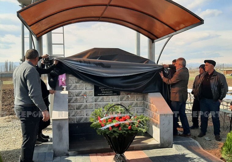 В Грузии открыт родник в память о шехиде Карабахской войны (Фото)