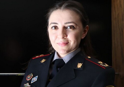 Женщина-майор полиции: «С детства мечтала работать в правоохранительных органах»