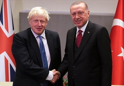 Эрдоган и Джонсон обсудили двусторонние отношения