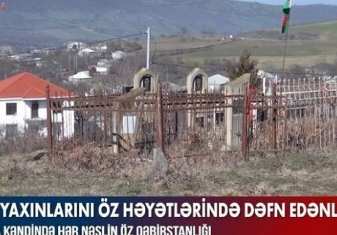 Азербайджанское село, где умерших хоронят во дворах (Видео)