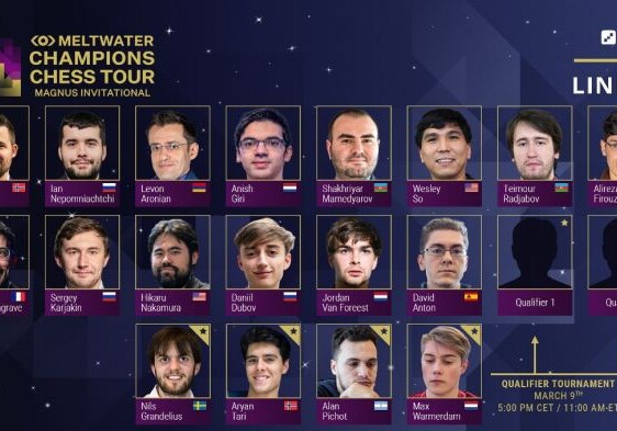 Карлсен пригласил Мамедъярова на Тур чемпионов