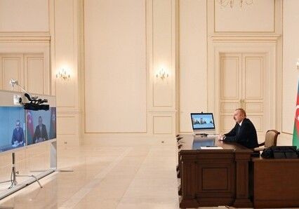 Президент Азербайджана принял в видеоформате министра иностранных дел и торговли Венгрии (Фото-Обновлено)