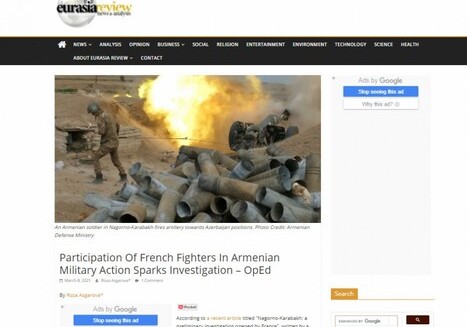 В издании Eurasia Review опубликована статья об участии наемников с армянской стороны в Карабахской войне