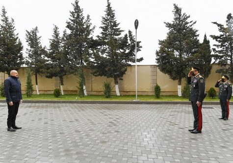 Президент Азербайджана принял участие в открытии новой воинской части Внутренних войск (Фото-Обновлено)