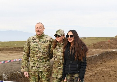 Президент Ильхам Алиев и первая леди побывали в Шуше (Фото-Видео-Добавлено)