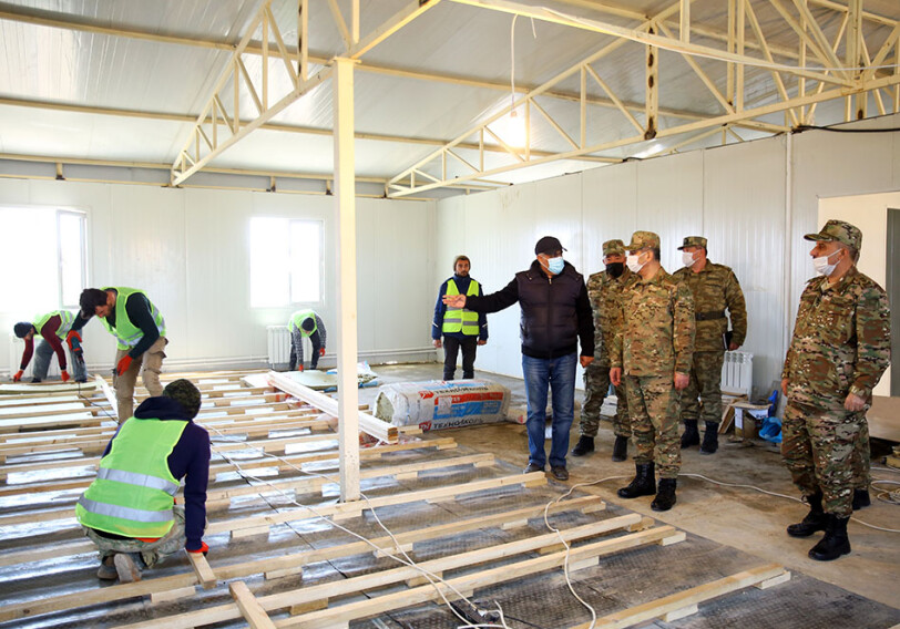 Министр Закир Гасанов посетил подразделения, дислоцированные на освобожденных от оккупации территориях (Фото-Видео)