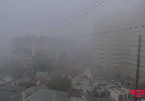 В Баку туманная погода сохранится до завтрашнего дня