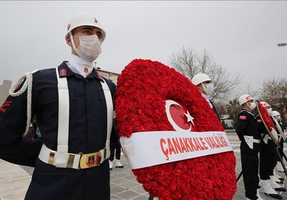 В Турции отмечают 106-летие победы при Чанаккале (Фото)