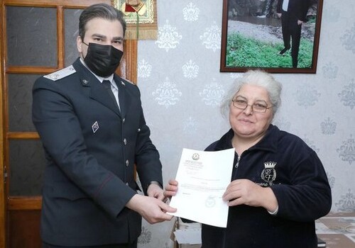20 членов семей шехидов и ветеранов получили гражданство Азербайджана (Фото)
