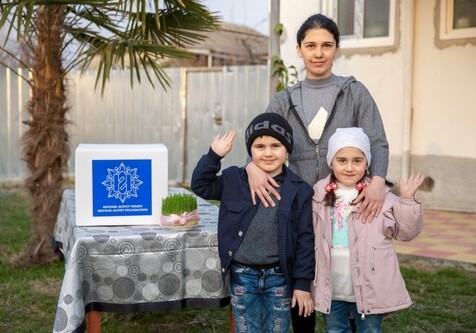 Фонд Гейдара Алиева направил подарки малообеспеченным семьям по случаю праздника Новруз (Фото)