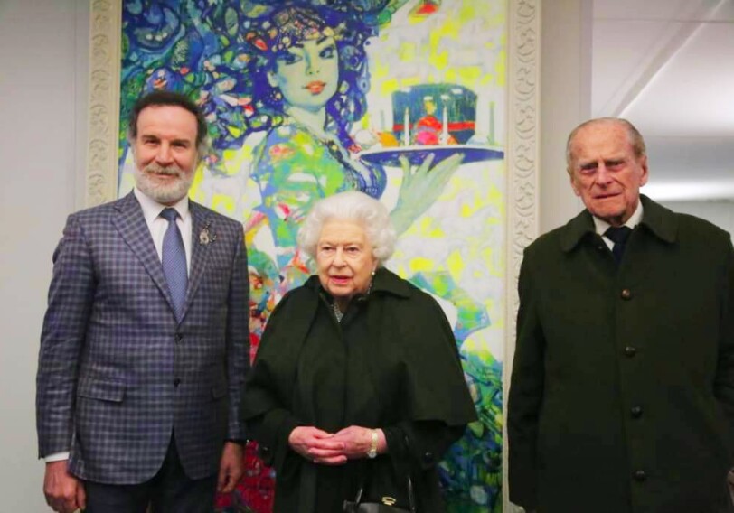 В Нидерландах выпущены марки с произведениями всемирно известного художника Сакита Мамедова – подарок Королеве Елизавете II (Фото)