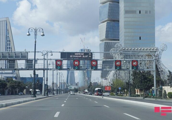 На основных проспектах Баку будет ограничено движение транспорта
