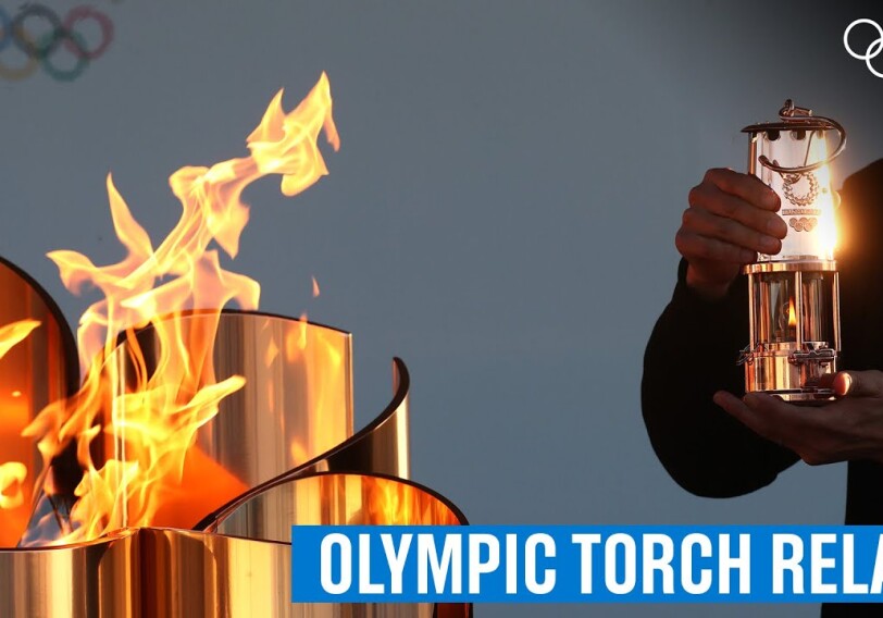В Японии стартовала эстафета олимпийского огня. В первый ее день погас факел