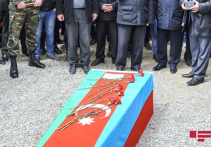 Ставший шехидом солдат Азербайджанской Армии похоронен в Геранбойском районе (Фото)