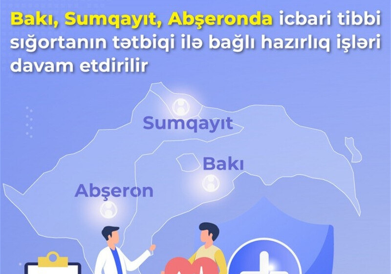С 1 апреля в Баку, Сумгайыте и на Абшероне начнет действовать медстрахование
