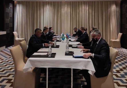 Глава МИД Азербайджана провел встречи с казахстанским и иранским коллегами (Фото)