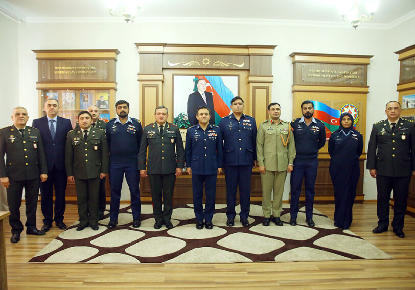 Военная делегация Пакистана посетила военно-учебные заведения Азербайджана (Фото-Видео)