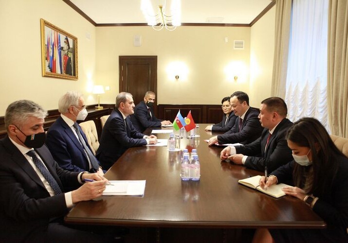 В Москве состоялась встреча глав МИД Азербайджана и Кыргызстана
