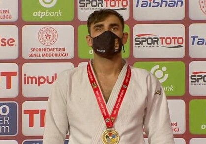 Азербайджанский дзюдоист завоевал «золото» «Большого шлема» (Фото)