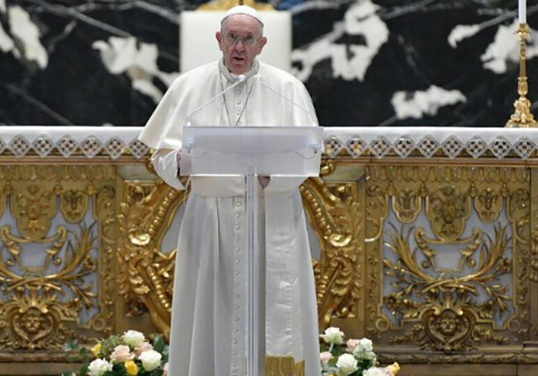 Папа Римский в пасхальном послании упомянул нагорно-карабахский конфликт 
