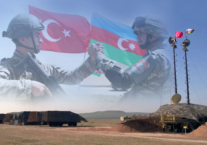 Войска связи азербайджанской и турецкой армий приступили к совместным учениям (Видео) 