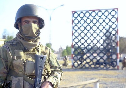 Разведывательные подразделения ВС Азербайджана проводят занятия по боевой подготовке (Видео)