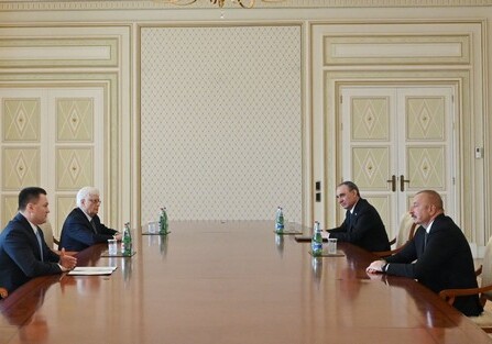 Президент Азербайджана принял генпрокурора России (Обновлено)