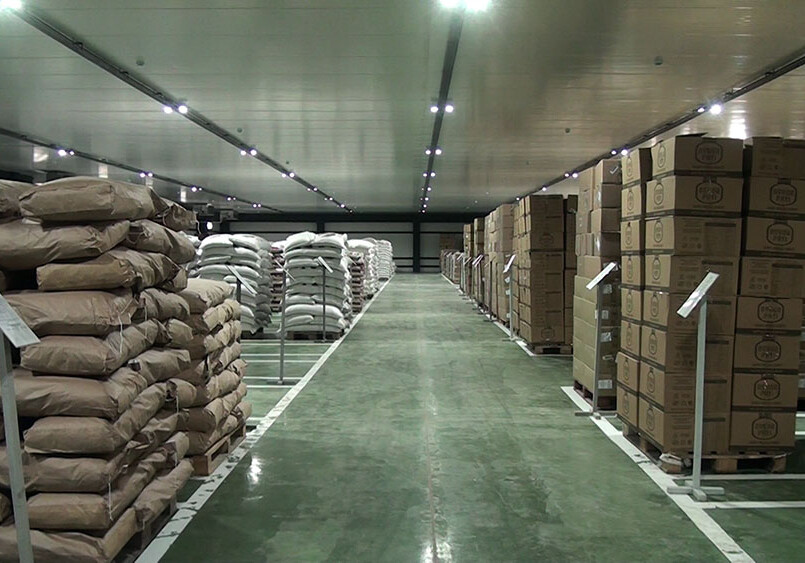 Проведена реконструкция отделений Центрального продовольственного склада в регионах (Видео)