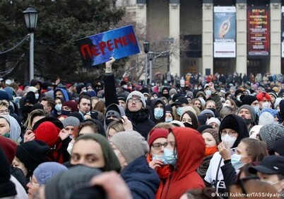 В России на акциях в поддержку Навального задержано более 400 человек (Обновлено)