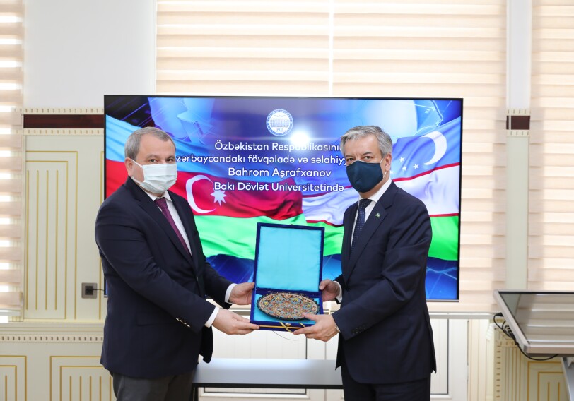 Посол Узбекистана посетил БГУ (Фото)