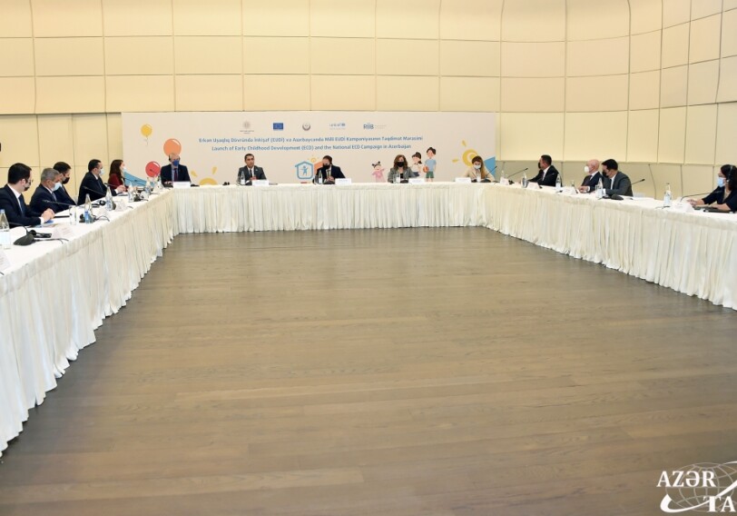 Состоялась презентация на тему «Развитие детей младшего возраста и национальная кампания РДМВ в Aзербайджане» (Фото)
