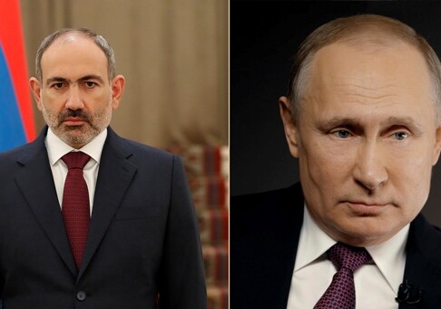 Пашинян и Путин вновь обсудили ситуацию вокруг Нагорного Карабаха