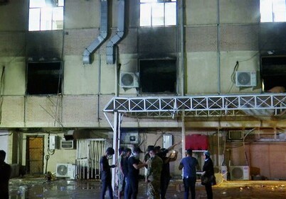 В Багдаде число жертв пожара в больнице для пациентов с COVID-19 возросло до 82 (Видео)