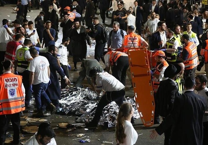 Давка на религиозном празднике в Израиле, 44 погибших (Видео)