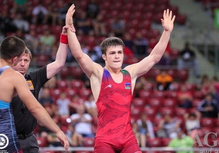 Азербайджанский борец завоевал «золото», обыграв в финале армянина