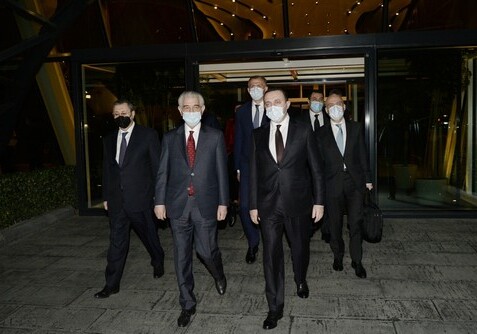 Завершен визит премьер-министра Грузии в Aзербайджан (Фото)