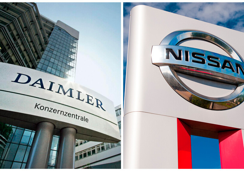 Компания Nissan продала пакет акций в Daimler AG