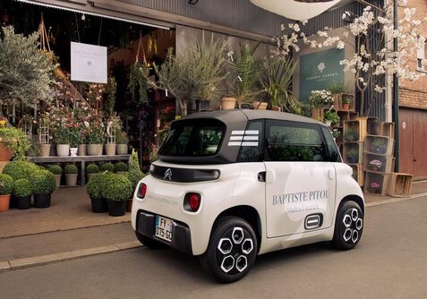 Citroen выпустил крошечный электрический фургон (Фото)