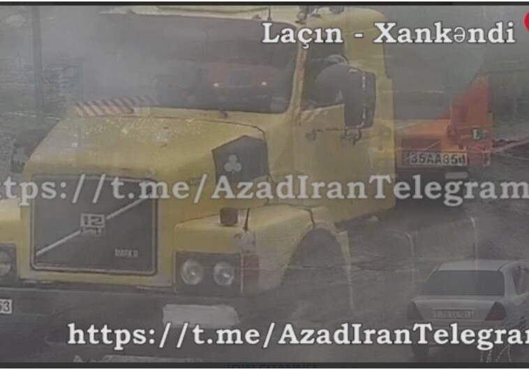 Иранские грузовики вновь едут в Карабах? (Видео)